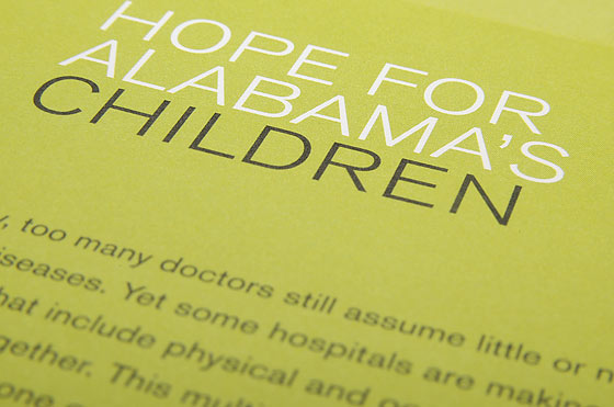 Children's Hospital Brochure