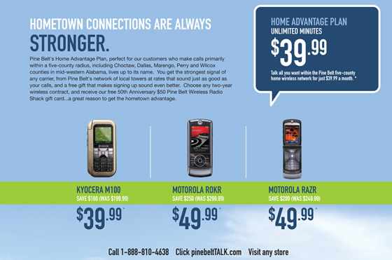 Pinebelt Wireless Campaign